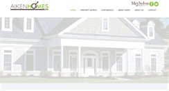 Desktop Screenshot of aikenhomes.com